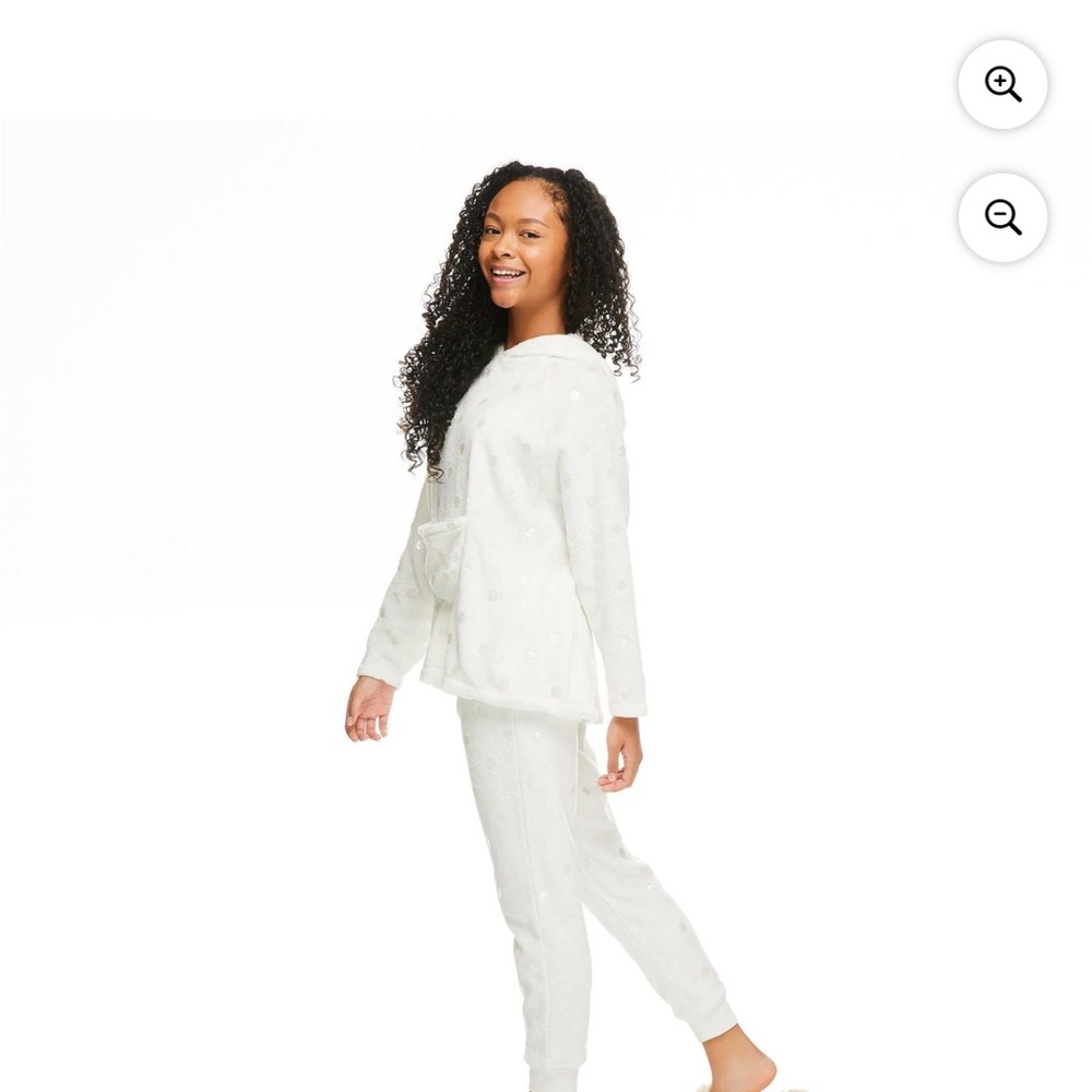 Cozy White Pajama Set